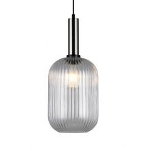 Antiola lampa wisząca nikiel satynowany/przezroczysty 1x40W E27